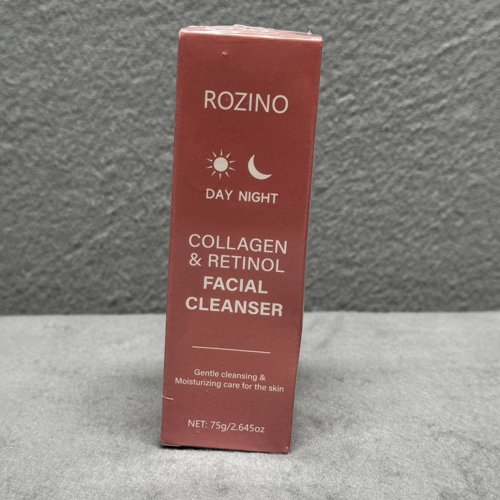 ROZINO Collagen Retinol Facial Cleanser 2.645oz Moisturizing Face Wash New